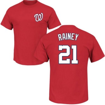 Tanner Rainey Name & Number T-Shirt - Red