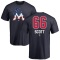 Tanner Scott Name and Number Banner Wave T-Shirt - Navy
