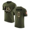Tarell Basham Legend Salute to Service T-Shirt - Olive