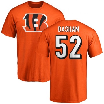 Tarell Basham Name & Number T-Shirt - Orange