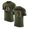 Tautala Pesefea Jr. Legend Salute to Service T-Shirt - Olive
