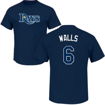 Taylor Walls Name & Number T-Shirt - Navy