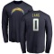 Terrance Lang Name & Number T-Shirt - - Navy