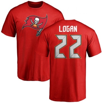 T.J. Logan Name & Number T-Shirt - Red
