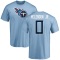 TK McLendon Jr. Name & Number T-Shirt - Light Blue