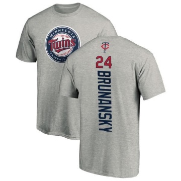 Tom Brunansky Backer T-Shirt - Ash
