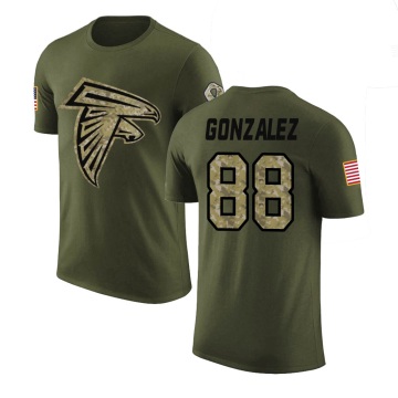 Tony Gonzalez Legend Salute to Service T-Shirt - Olive