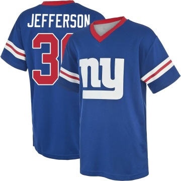 Tony Jefferson Name & Number Game Day V-Neck T-Shirt - Royal