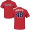 Travis Demeritte Name & Number T-Shirt - Red