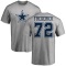 Travis Frederick Name & Number T-Shirt - Ash