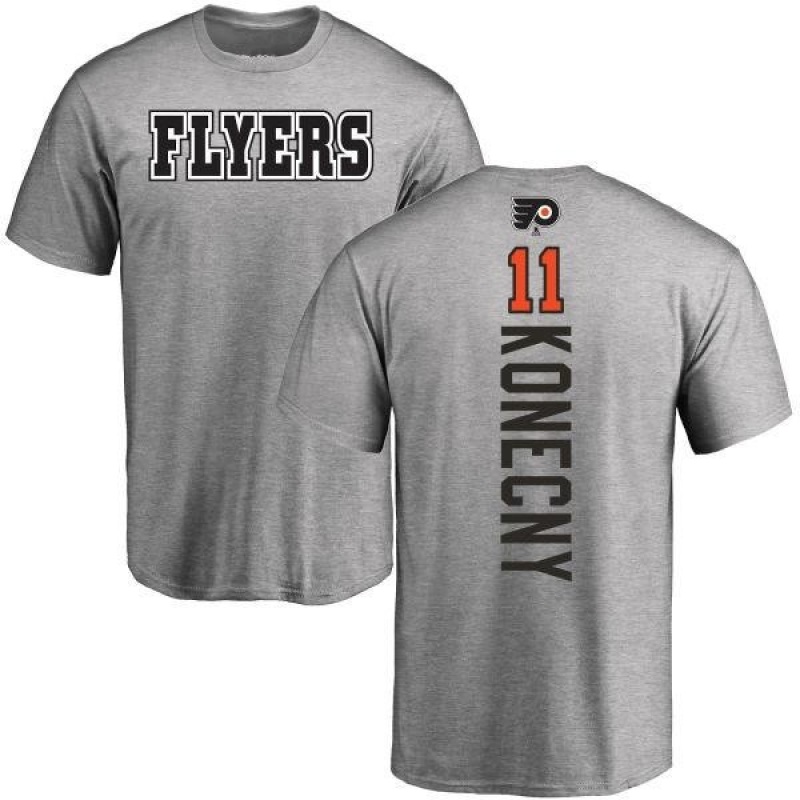 Travis Konecny Backer T-Shirt - Black - Tshirtsedge