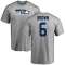 Tre Brown Name & Number T-Shirt - Ash