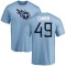 Trenton Cannon Name & Number T-Shirt - Light Blue