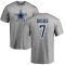 Trevon Diggs Name & Number T-shirt - Gray