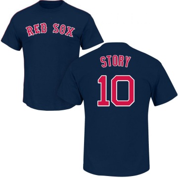Trevor Story Name & Number T-Shirt - Navy