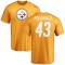 Troy Polamalu Name & Number T-Shirt - Gold
