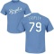 Tyler Cropley Name & Number T-Shirt - Light Blue