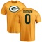 Tyler Goodson Name & Number T-Shirt - Gold