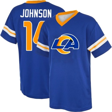 Tyler Johnson Name & Number Game Day V-Neck T-Shirt - Royal