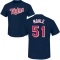 Tyler Mahle Name & Number T-Shirt - Navy