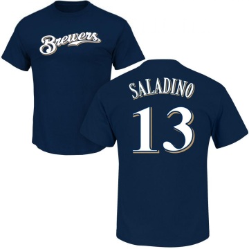 Tyler Saladino Name & Number T-Shirt - Navy