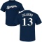 Tyler Saladino Name & Number T-Shirt - Navy