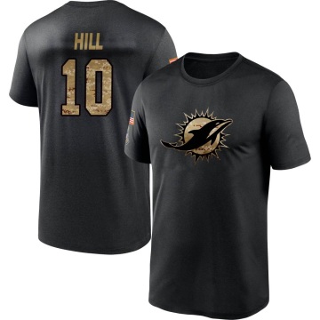 Tyreek Hill 2020 Salute To Service Performance T-Shirt - Black
