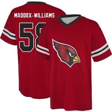 Tyreek Maddox-Williams Name & Number Game Day V-Neck T-Shirt - Red