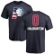 Tyrese Haliburton Name and Number Banner Wave T-Shirt - Navy