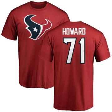 Tytus Howard Name & Number T-Shirt - Red