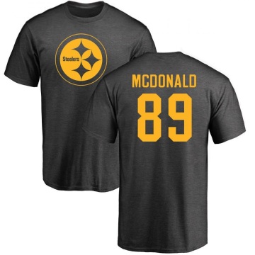 Vance McDonald One Color T-Shirt - Ash
