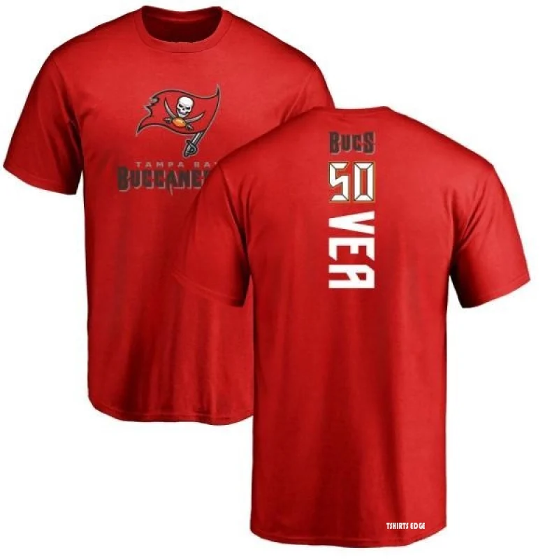 Vita Vea Backer T-Shirt - Red - Tshirtsedge