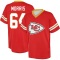 Wanya Morris Name & Number Game Day V-Neck T-Shirt - Red