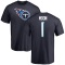 Warren Moon Name & Number T-Shirt - Navy
