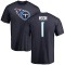 Warren Moon Name & Number T-Shirt - Navy