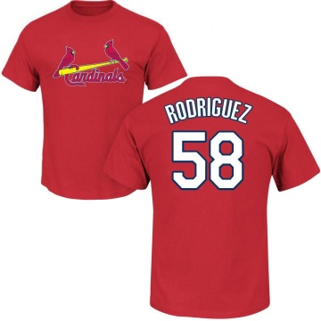 Wilking Rodriguez Name & Number T-Shirt - Red