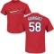 Wilking Rodriguez Name & Number T-Shirt - Red