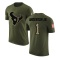 Will Anderson Jr. Legend Salute to Service T-Shirt - Olive