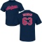 Will Brennan Name & Number T-Shirt - Navy