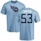 Will Compton Name & Number T-Shirt - Light Blue