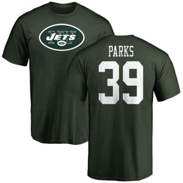 Will Parks Name & Number T-Shirt - Green