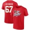 William Lockwood 2023 Eastern Conference Champions Home Ice T-Shirt - Red