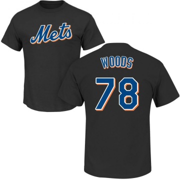 William Woods Name & Number T-Shirt - Black