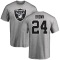 Willie Brown Name & Number T-Shirt - Ash