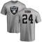 Willie Brown Name & Number T-Shirt - Ash