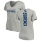 Women's Aaron Brewer Backer V-Neck T-Shirt - Ash