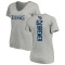 Women's Aaron Brewer Backer V-Neck T-Shirt - Ash