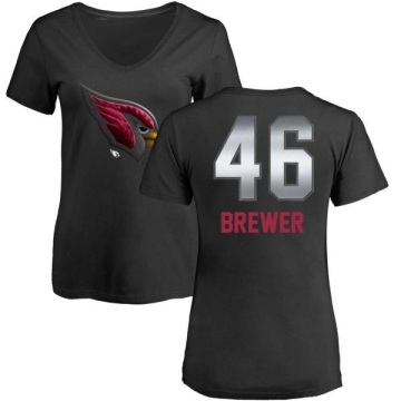 Women's Aaron Brewer Midnight Mascot T-Shirt - Black