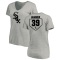 Women's Aaron Bummer RBI Slim Fit V-Neck T-Shirt - Heathered Gray