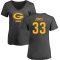 Women's Aaron Jones One Color T-Shirt - Ash